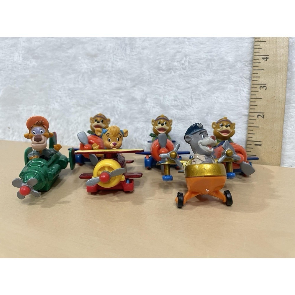 Disney TaleSpin McDonald's Happy Meal Toys Lot of 6 1990 Baloo Kit Molly